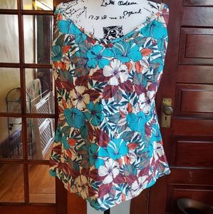 CURVY KATE TANKINI TOP SIZE 40I EUC